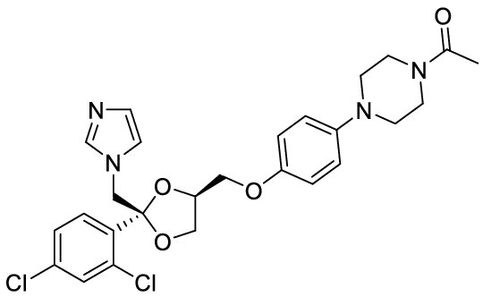 ketoconazole-structure