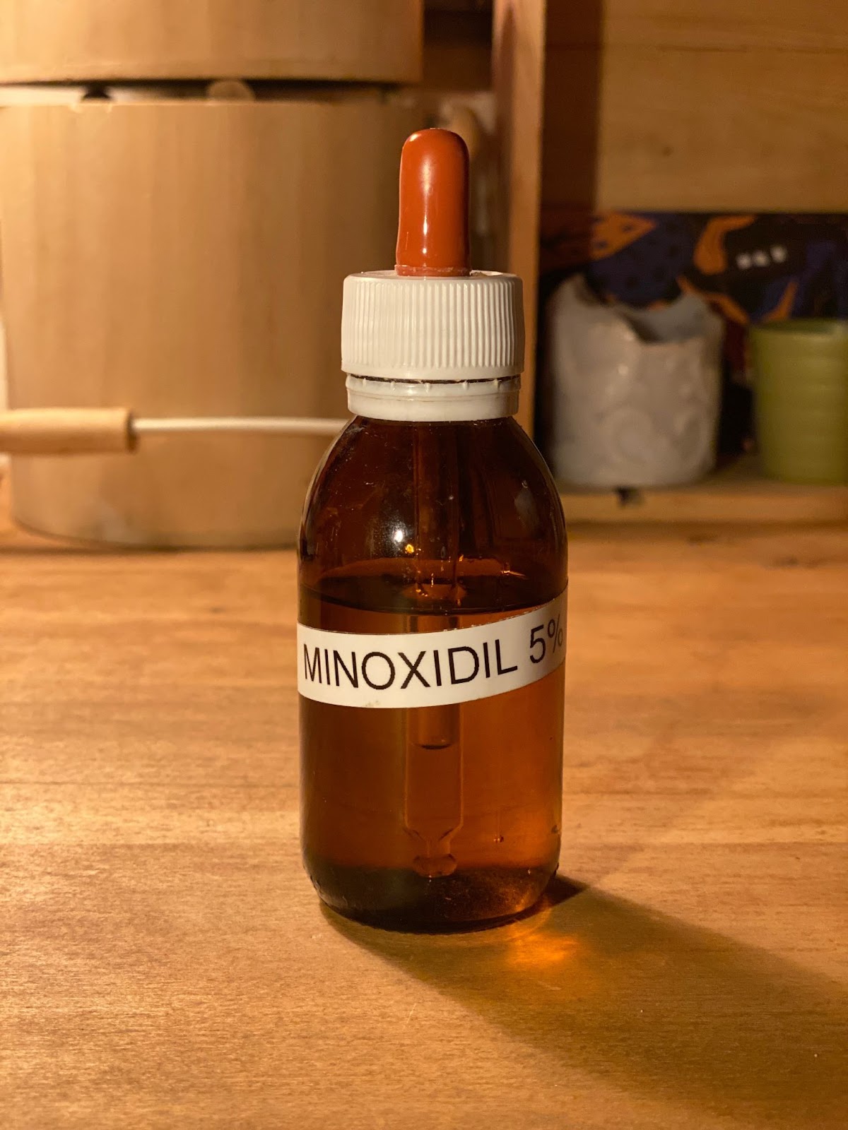 A photo of a serum bottle