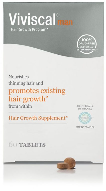 A photo of viviscal hair growth supplement